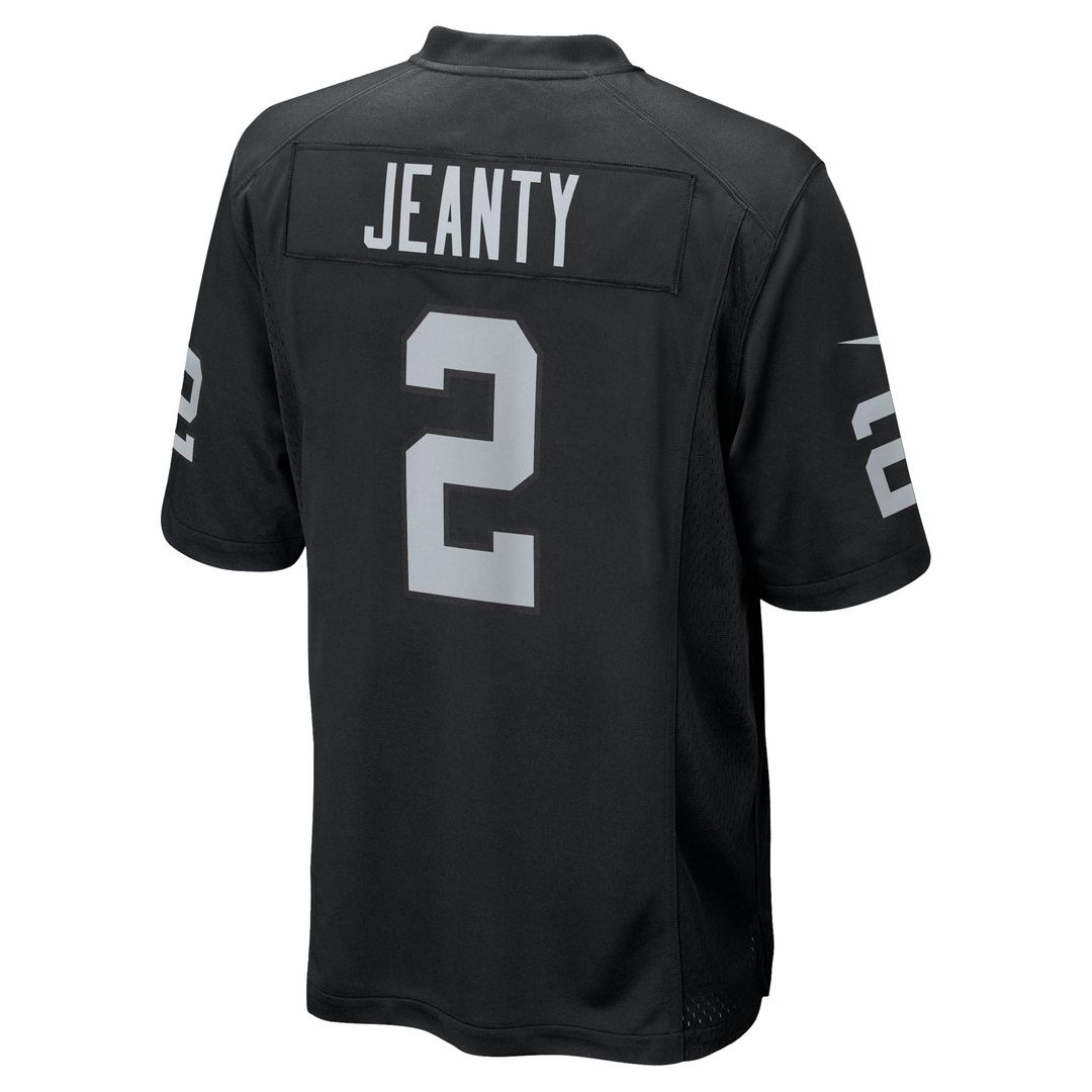 Las Vegas Raiders Ashton Jeanty Nike Black Game Jersey product image 3