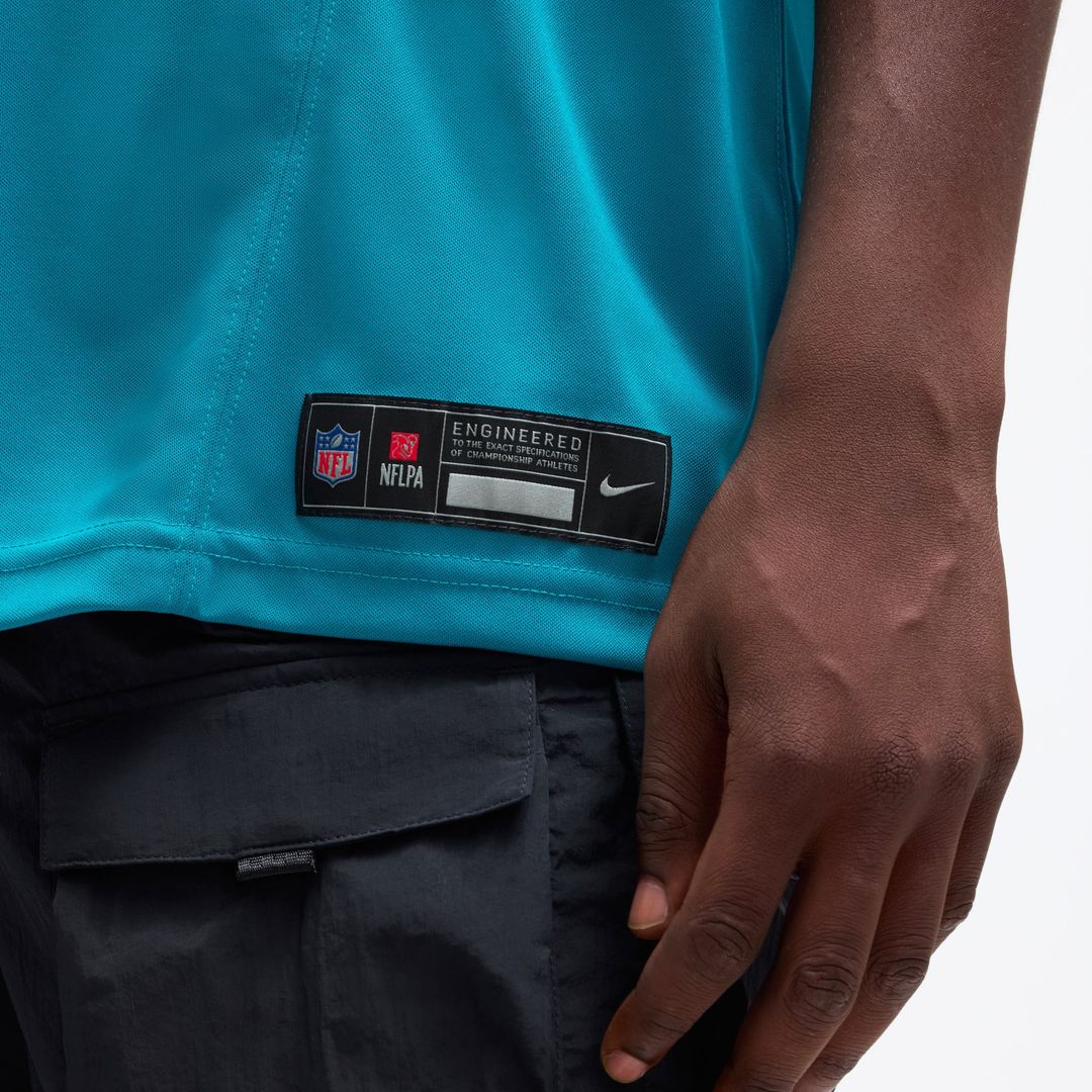 Jacksonville Jaguars Travis Hunter Nike Teal Team Limited product image 9