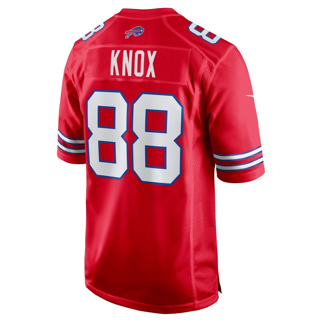 Buffalo Bills Dawson Knox Nike Red Alternate Game Jersey product image 3