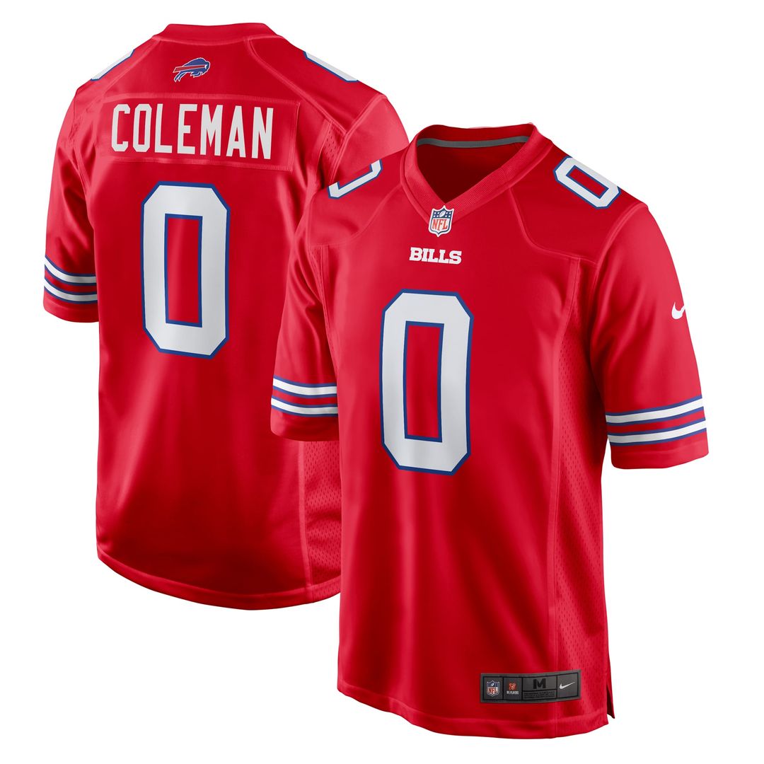 Buffalo Bills Keon Coleman Nike Red Alternate Game Jersey product image 1