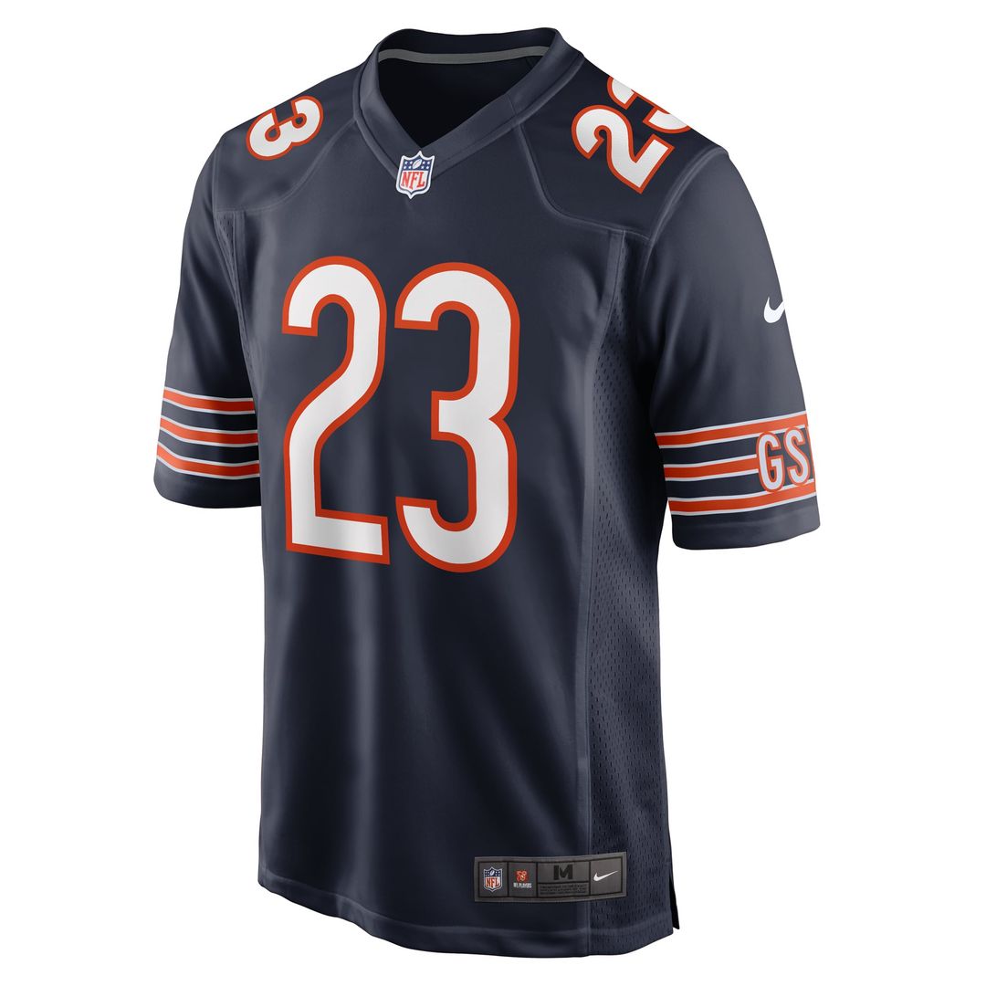 Chicago Bears Roschon Johnson Nike Navy Game Jersey product image 2