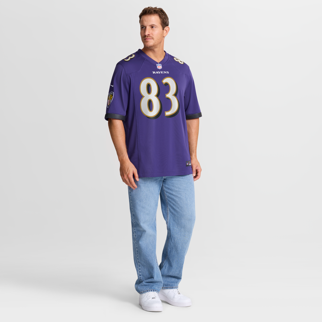 Baltimore Ravens LaJohntay Wester Nike Purple Game Jersey product image 7