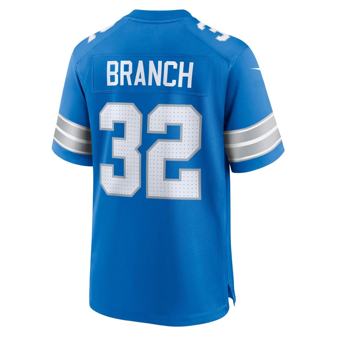 Detroit Lions Brian Branch Nike Blue Game Jersey product image 3