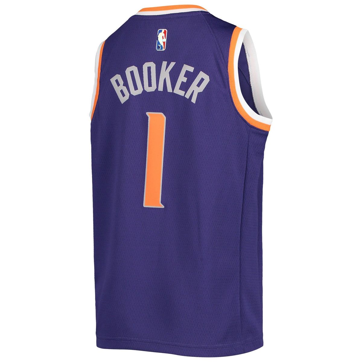 Devin Booker Phoenix Suns Nike Purple Icon Edition Swingman Jersey product image 3, provided for visual reference and