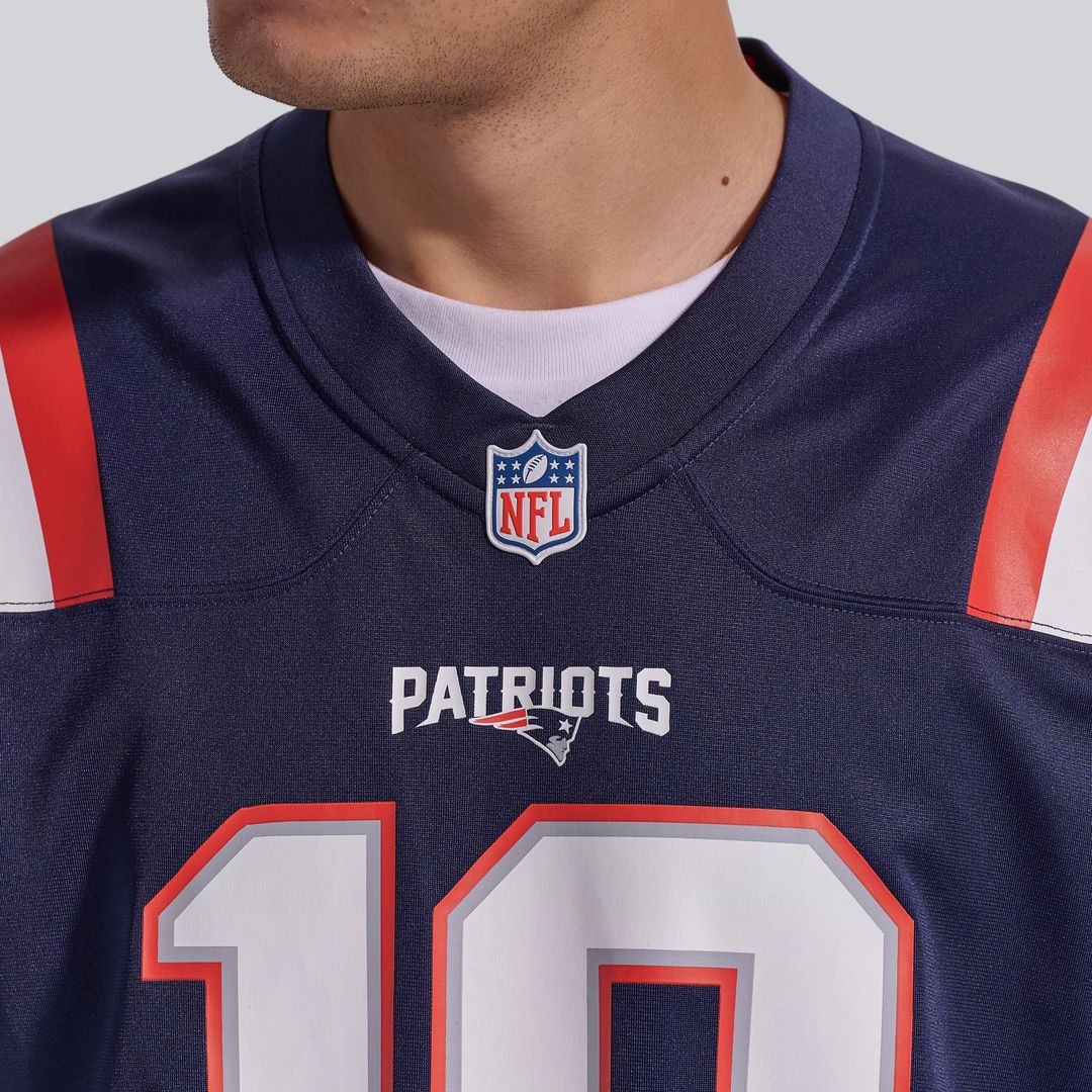 New England Patriots Drake Maye Nike White Game Jersey product image 14