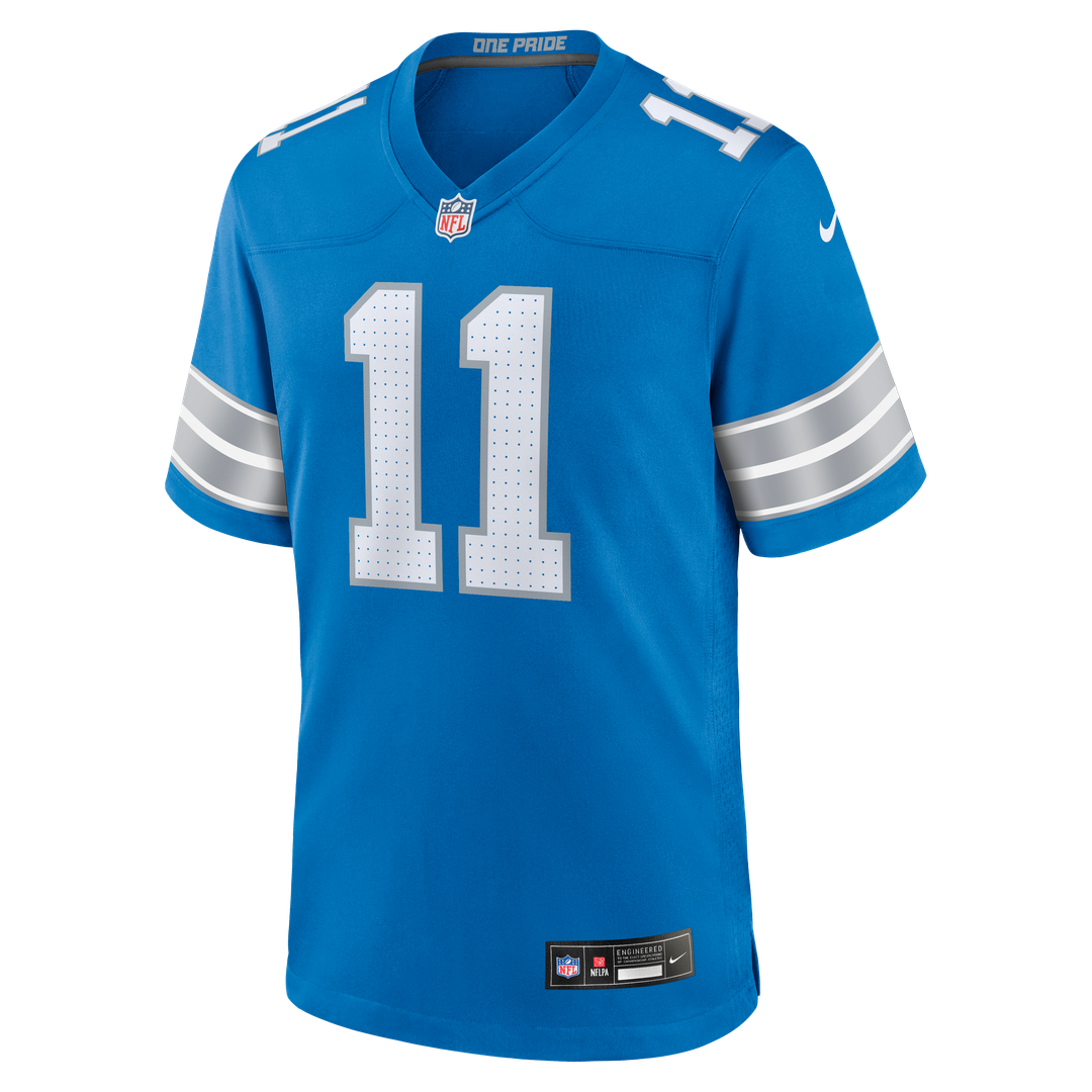 Detroit Lions Damone Clark Nike Blue Game Jersey product image 2
