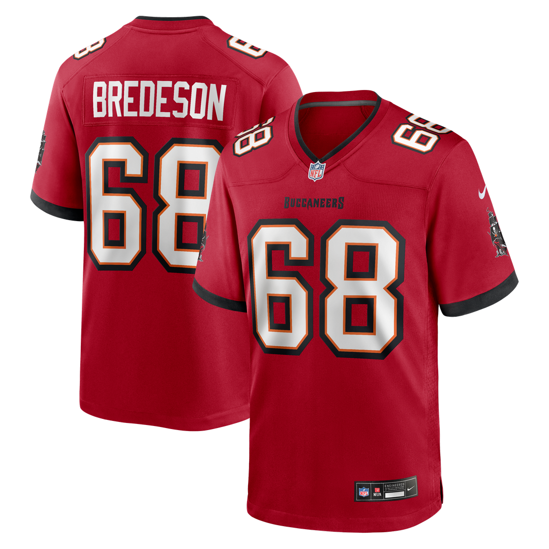 Tampa Bay Buccaneers Ben Bredeson Nike Red Game Jersey product image 1