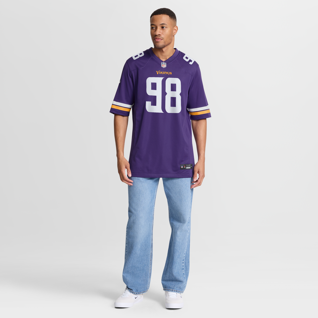 Minnesota Vikings Bo Richter Nike Purple Game Jersey product image 7