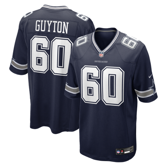 Dallas Cowboys Tyler Guyton Nike Navy Game Jersey product image 1