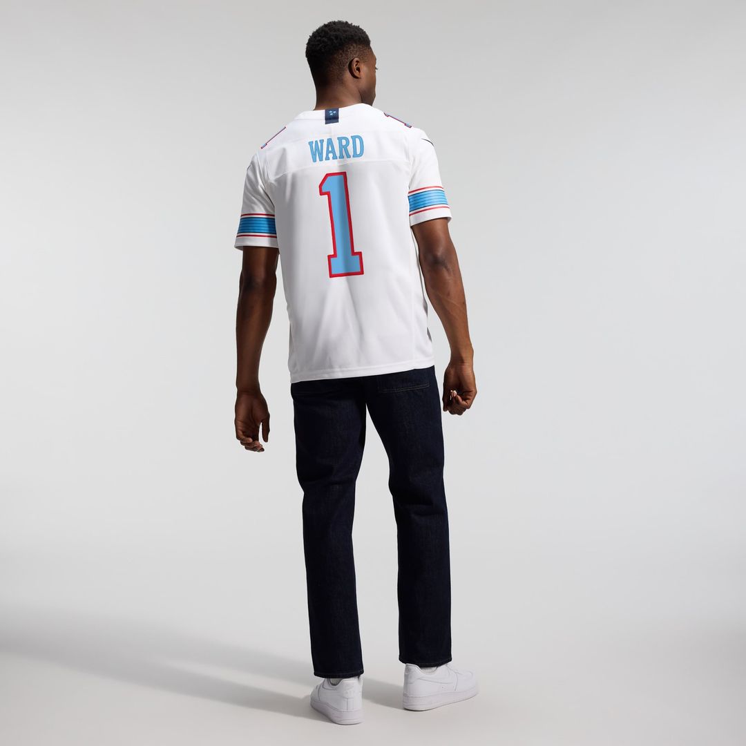 Tennessee Titans Cameron Ward Nike Light Blue Team Vapor product image 33