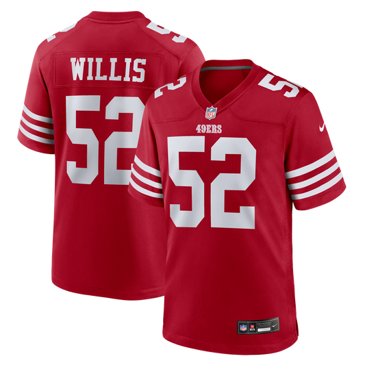 San Francisco 49ers Patrick Willis Nike Scarlet Retired product image 1