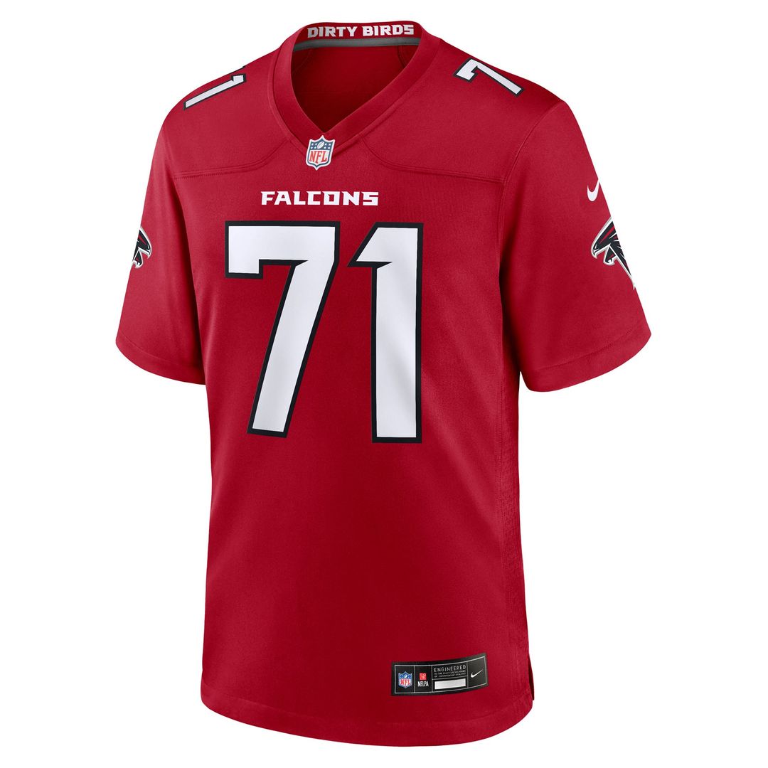 Atlanta Falcons Jawaan Taylor Nike Red Game Jersey product image 2