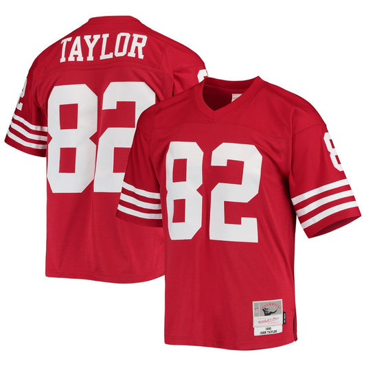 San Francisco 49ers John Taylor Mitchell & Ness Scarlet product image 1