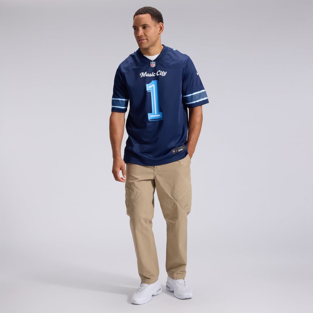Tennessee Titans Cameron Ward Nike Navy 2026 Rivalries product image 4