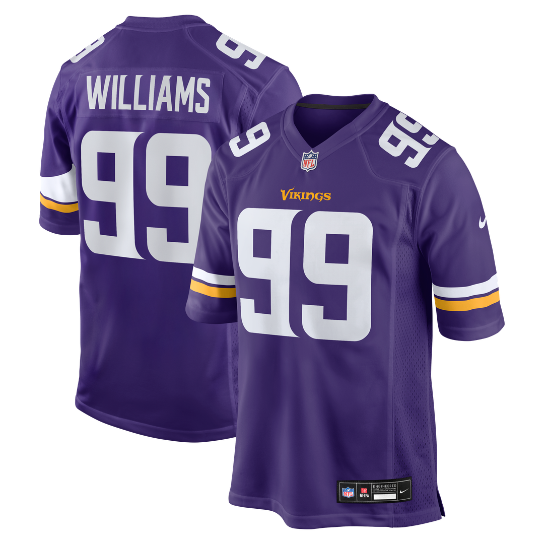 Minnesota Vikings Elijah Williams Nike Purple Game Jersey product image 1