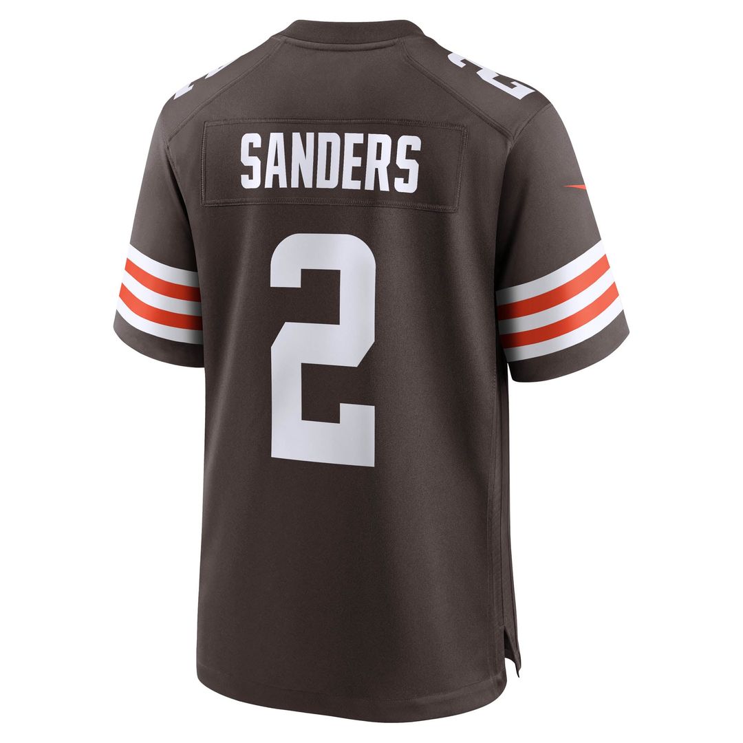 Cleveland Browns Shedeur Sanders Nike Brown Game Jersey product image 11
