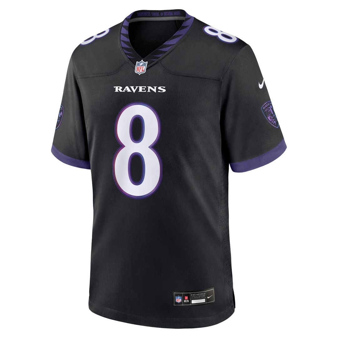 Baltimore Ravens Lamar Jackson Nike Purple Alternate Game product image 8