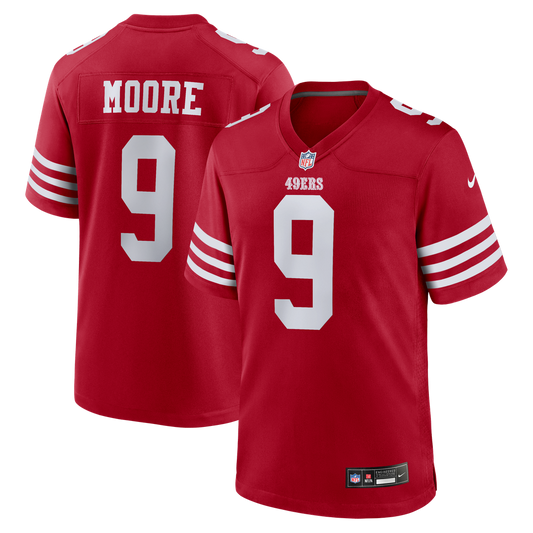 San Francisco 49ers Skyy Moore Nike Scarlet Game Jersey product image 1