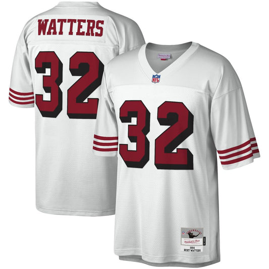 San Francisco 49ers Ricky Watters Mitchell & Ness White product image 1