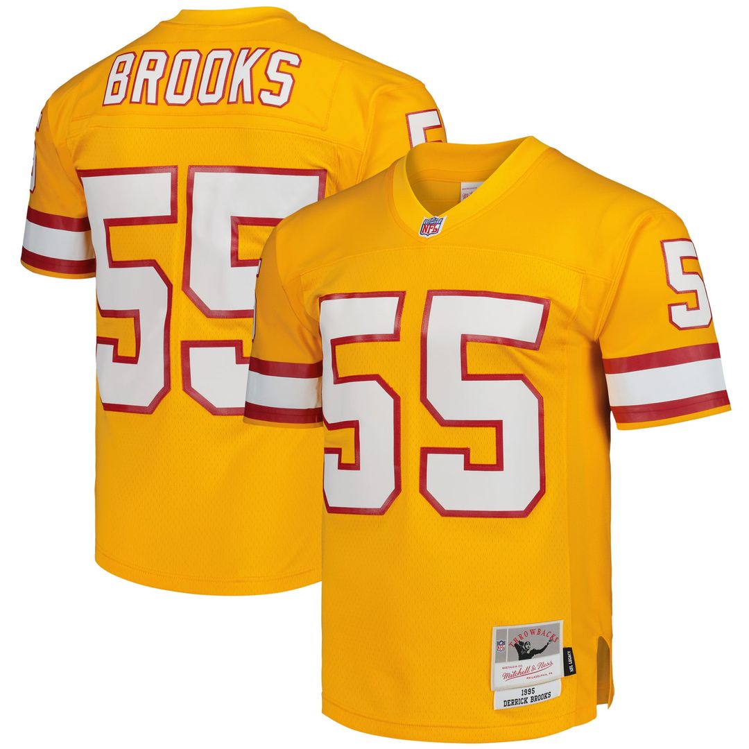 Tampa Bay Buccaneers Derrick Brooks Mitchell & Ness Orange product image 4