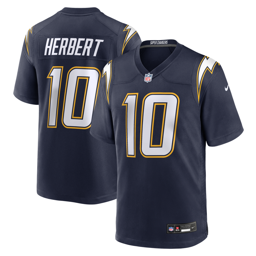 Los Angeles Chargers Justin Herbert Nike Powder Blue Game product image 27