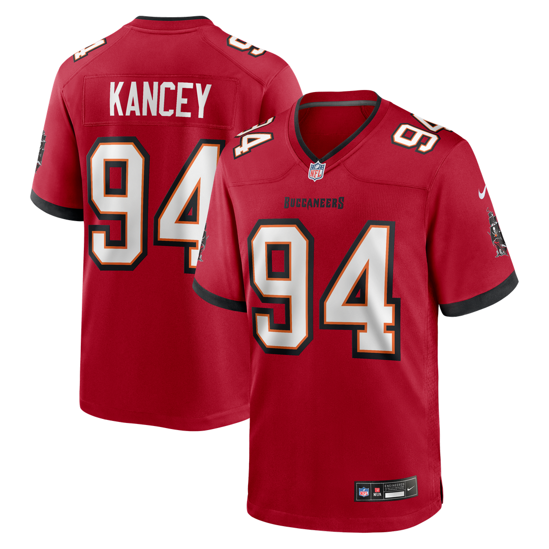 Tampa Bay Buccaneers Calijah Kancey Nike Red Game Jersey product image 1