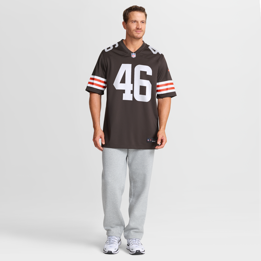 Cleveland Browns Don Fleming Nike Brown Retired Player product image 7