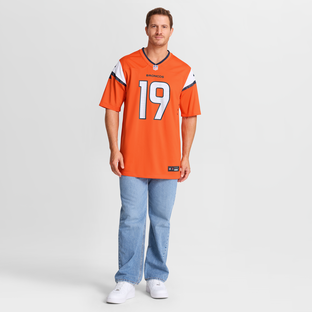 Denver Broncos Marvin Mims Jr Nike Orange Game Jersey product image 7