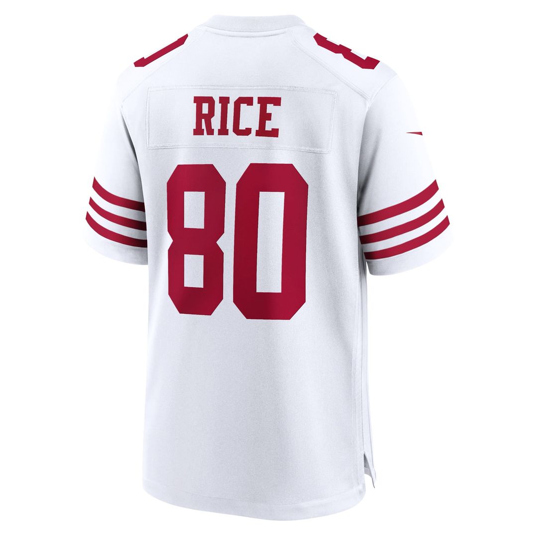San Francisco 49ers Jerry Rice Nike White Retired Game product image 3