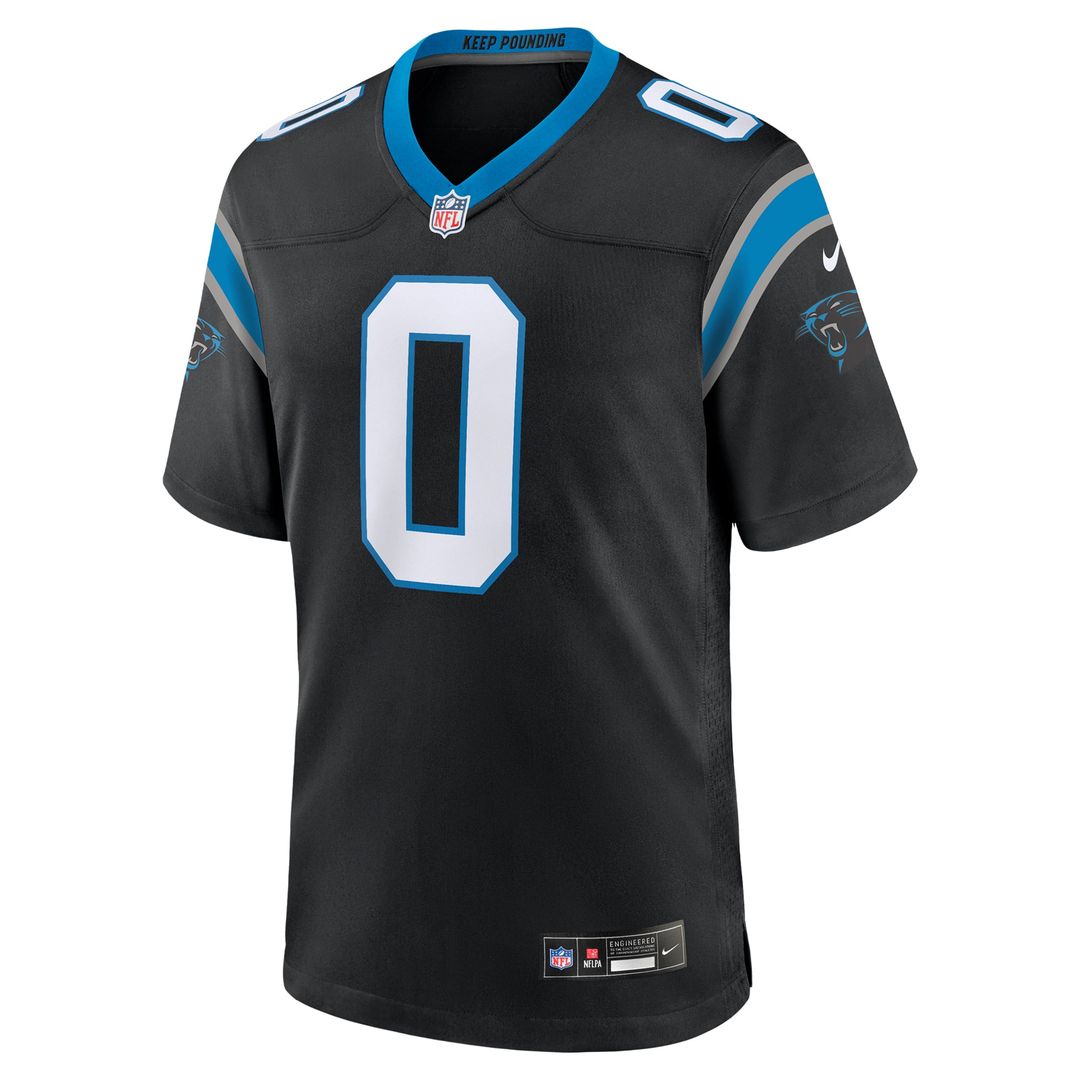 Carolina Panthers Ja'Tavion Sanders Nike Black Game Jersey product image 2