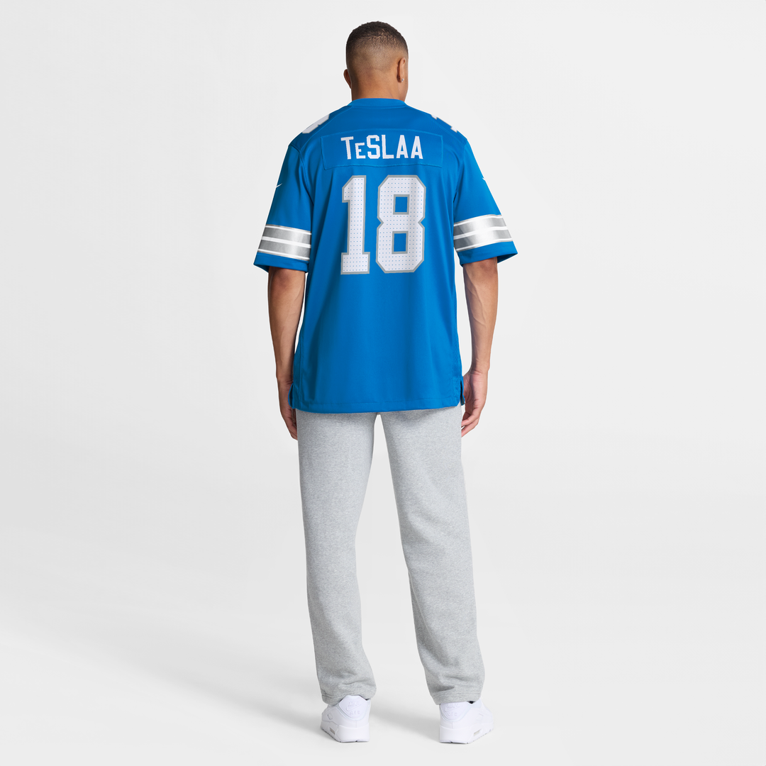Detroit Lions Isaac TeSlaa Nike Blue Game Jersey product image 8
