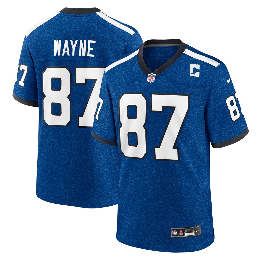 Indianapolis Colts Reggie Wayne Nike Royal Retired Game product image 13
