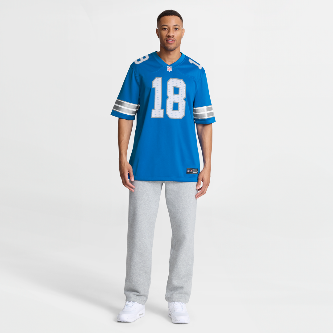 Detroit Lions Isaac TeSlaa Nike Black Alternate Game Jersey product image 19