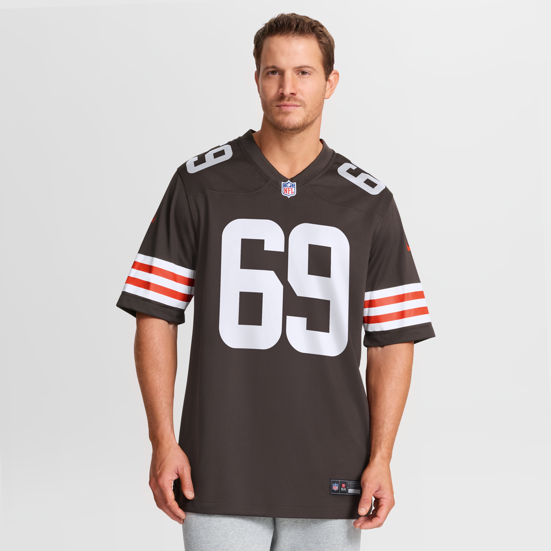 Cleveland Browns Tyre Phillips Nike Brown Game Jersey product image 4
