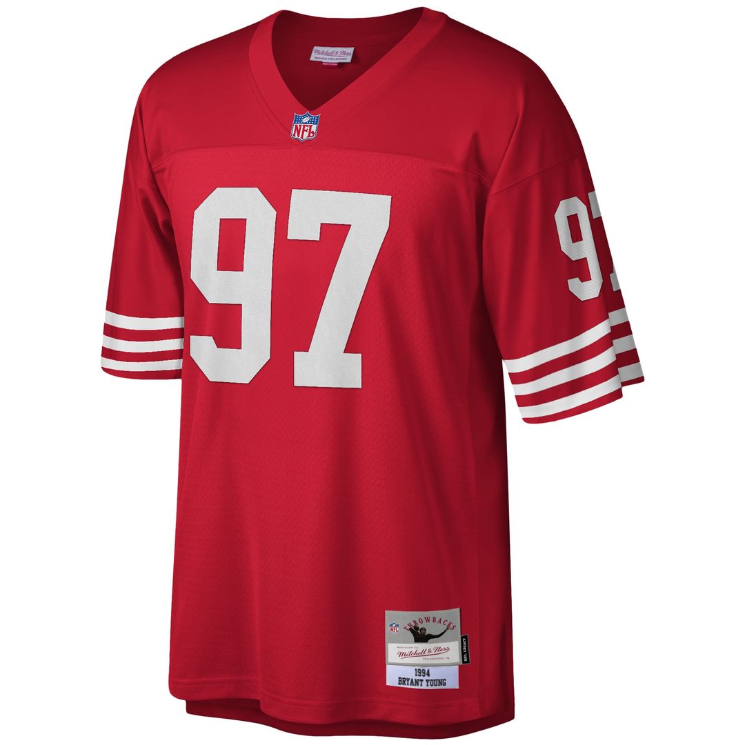 San Francisco 49ers Bryant Young Mitchell & Ness Scarlet product image 2