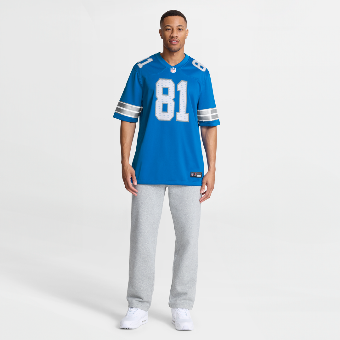 Detroit Lions Calvin Johnson Nike Blue Team Retired Game product image 7