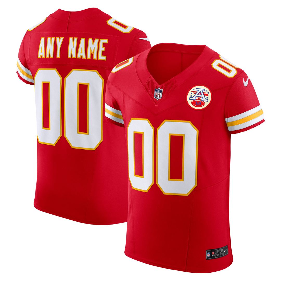 Kansas City Chiefs Nike Red Vapor FUSE Elite Custom Jersey product image 1