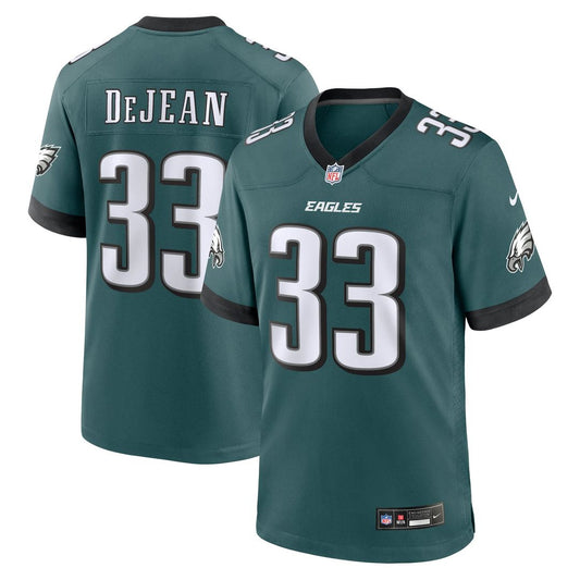 Philadelphia Eagles Cooper DeJean Nike Green Game Jersey product image 1
