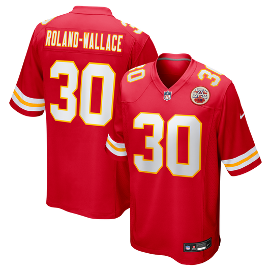 Kansas City Chiefs Chris Roland - Wallace Nike Red Game product image 1