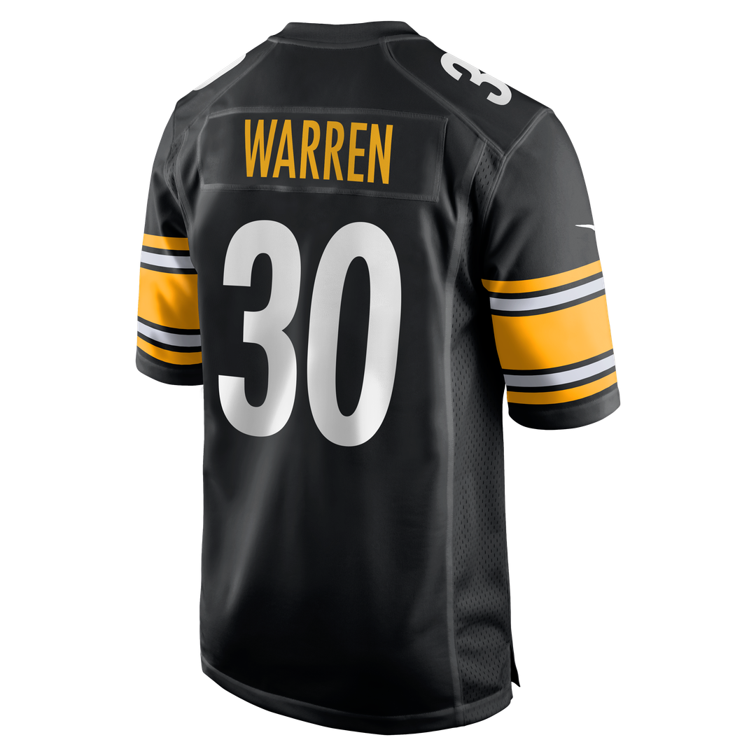 Pittsburgh Steelers Jaylen Warren Nike Black Game Jersey product image 3