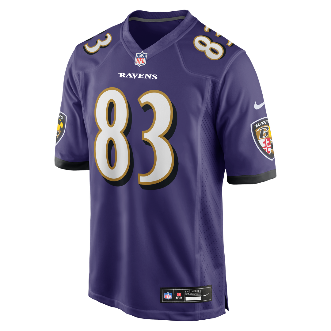 Baltimore Ravens LaJohntay Wester Nike Purple Game Jersey product image 2