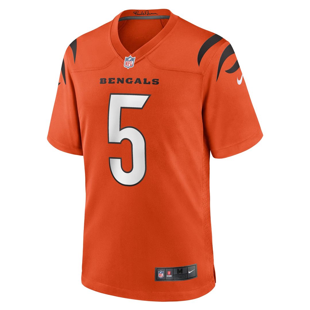 Cincinnati Bengals Tee Higgins Nike White Game Jersey product image 16
