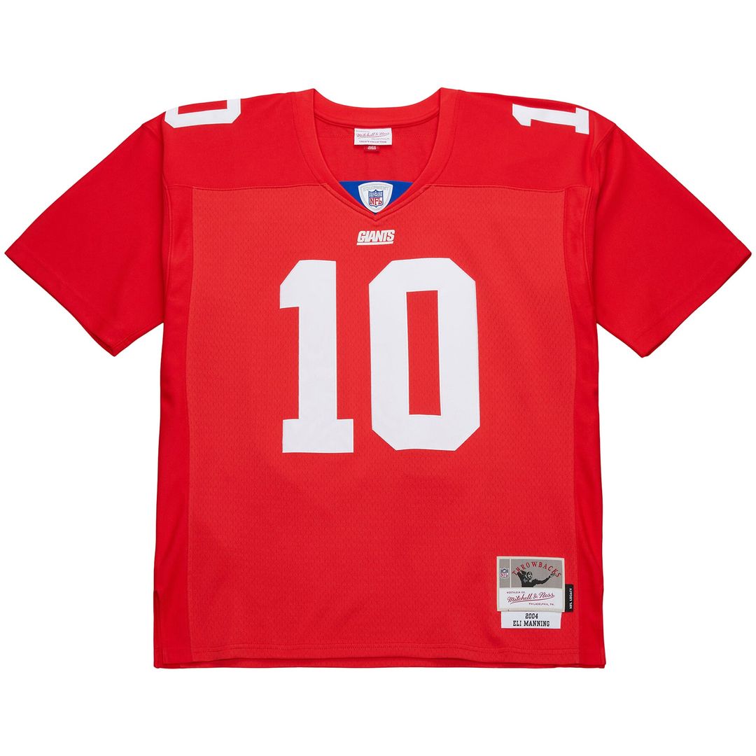 New York Giants Eli Manning Mitchell & Ness Red 2004 Legacy product image 2