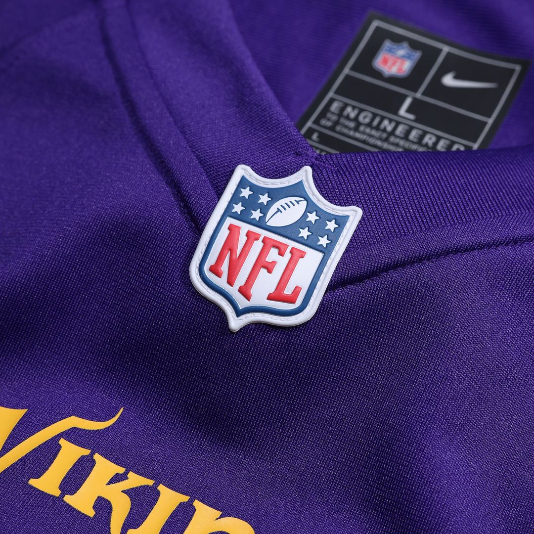 Minnesota Vikings Brian Asamoah II Nike Purple Game Jersey product image 4