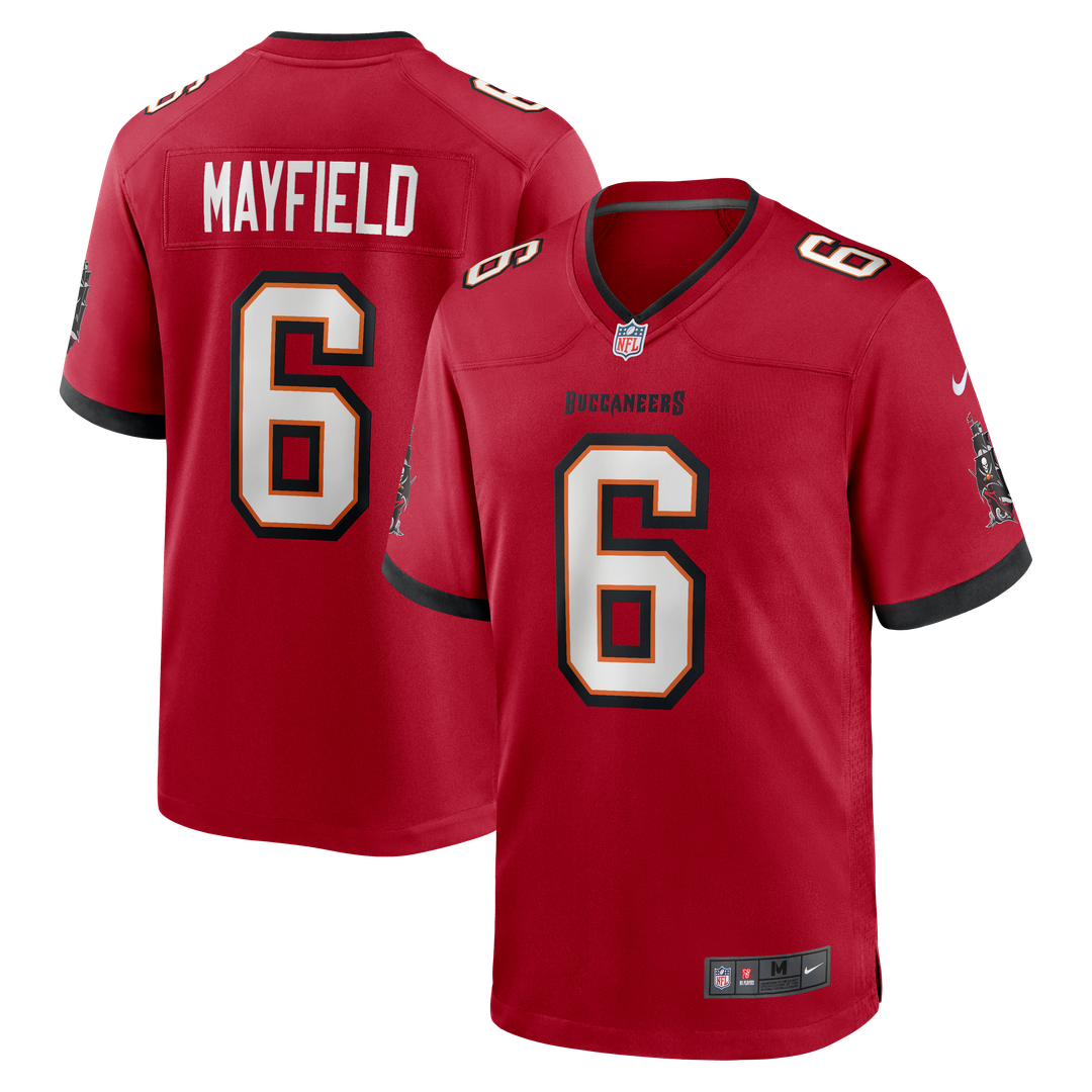Tampa Bay Buccaneers Baker Mayfield Nike Red Game Jersey product image 1