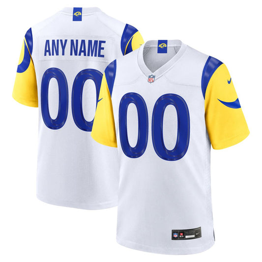 Los Angeles Rams Nike White Custom Jersey product image 1