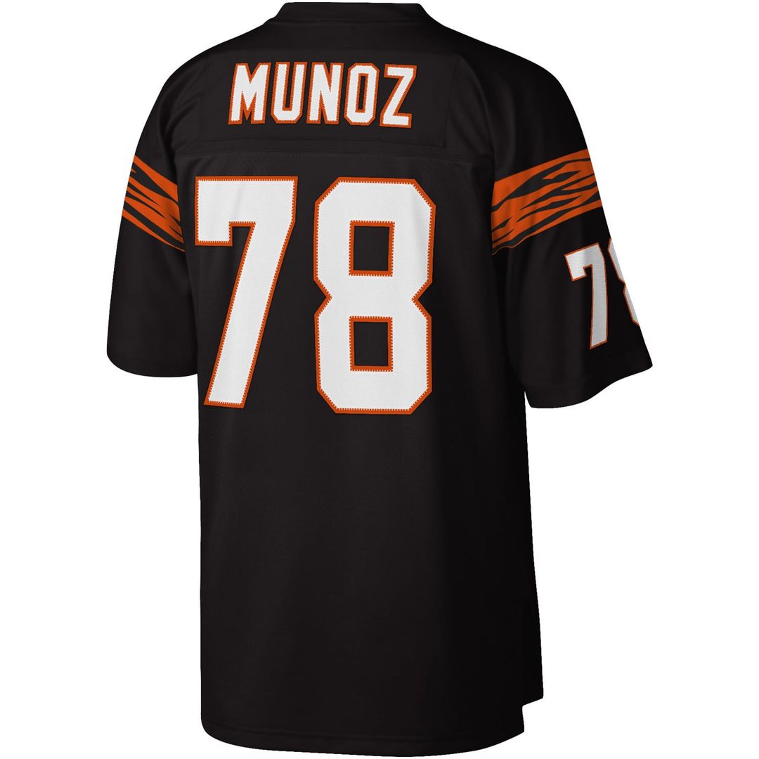 Cincinnati Bengals Anthony Muñoz Mitchell & Ness Black product image 3