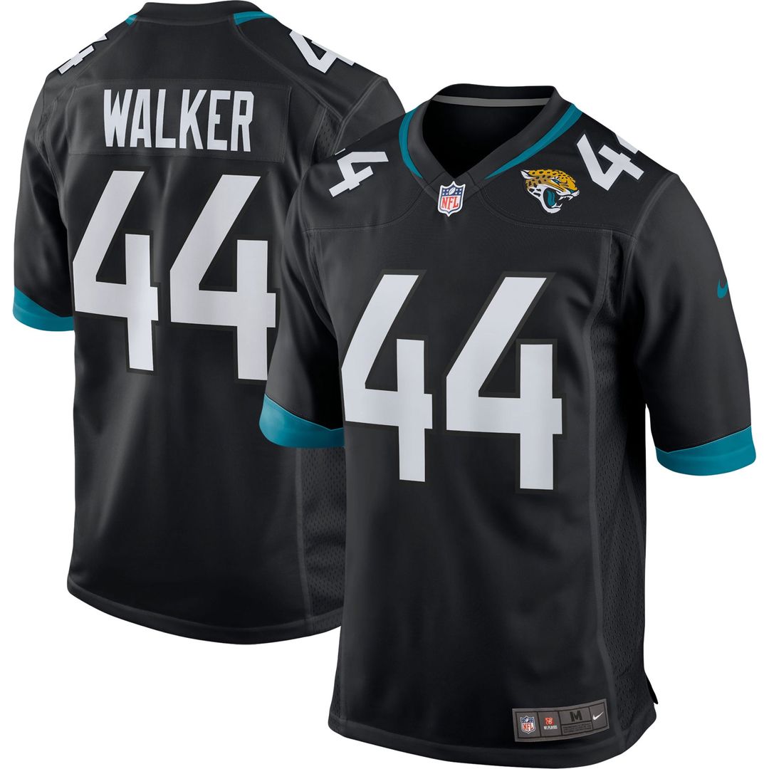 Jacksonville Jaguars Travon Walker Nike Black Game Jersey product image 7