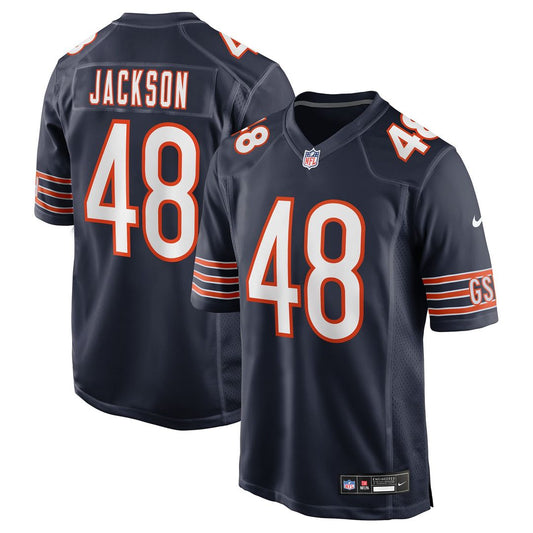 Chicago Bears D'Marco Jackson Nike Navy Game Jersey product image 1
