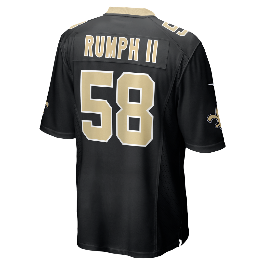 New Orleans Saints Chris Rumph II Nike Black Game Jersey product image 3